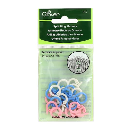 Clover Split Ring Markers